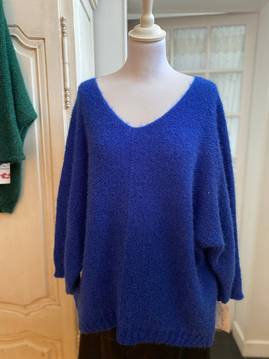 Pull Mousse Indigo convient du 40 au 52