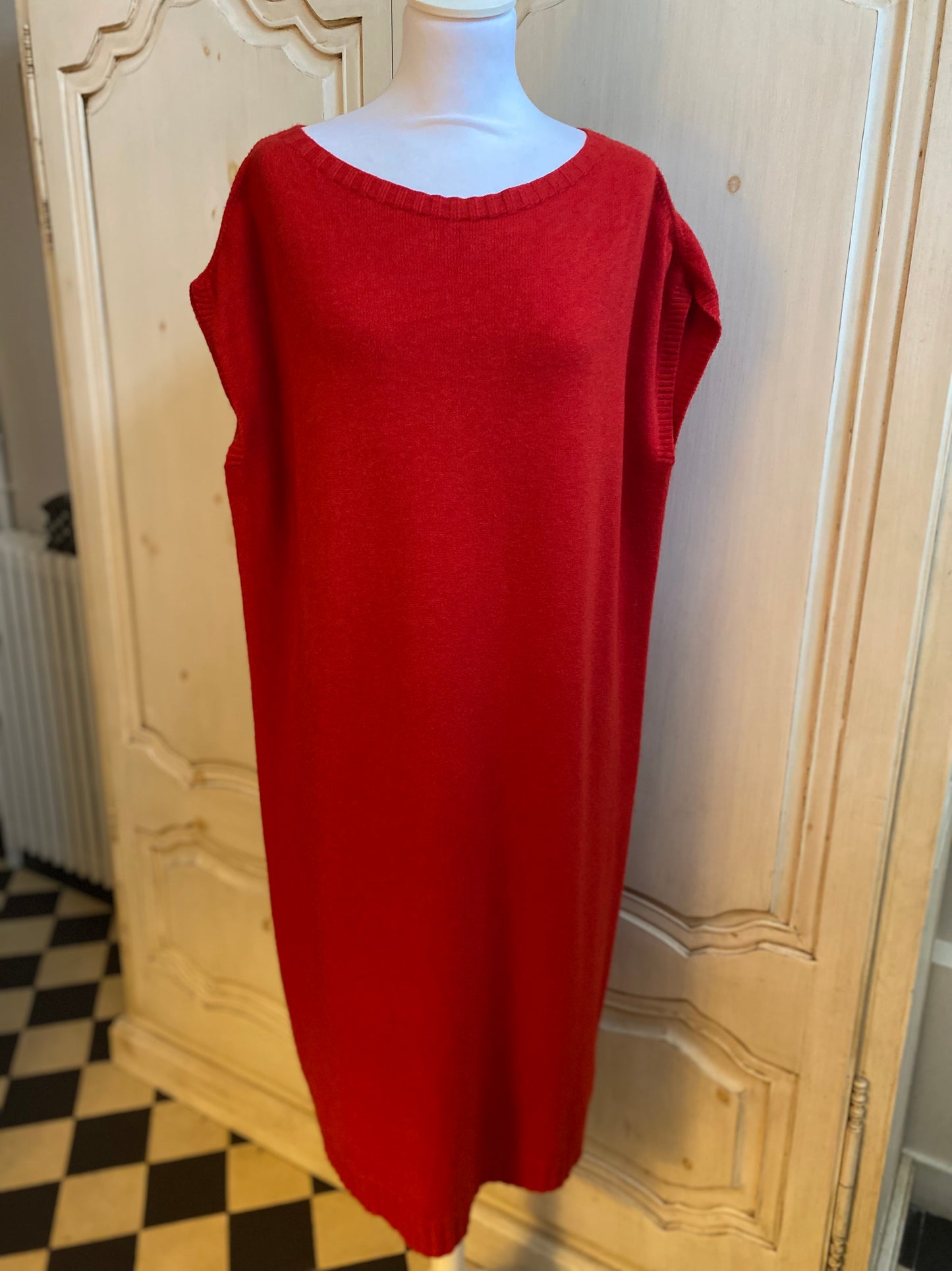 Robe Julia rouge convient du 42 au 48