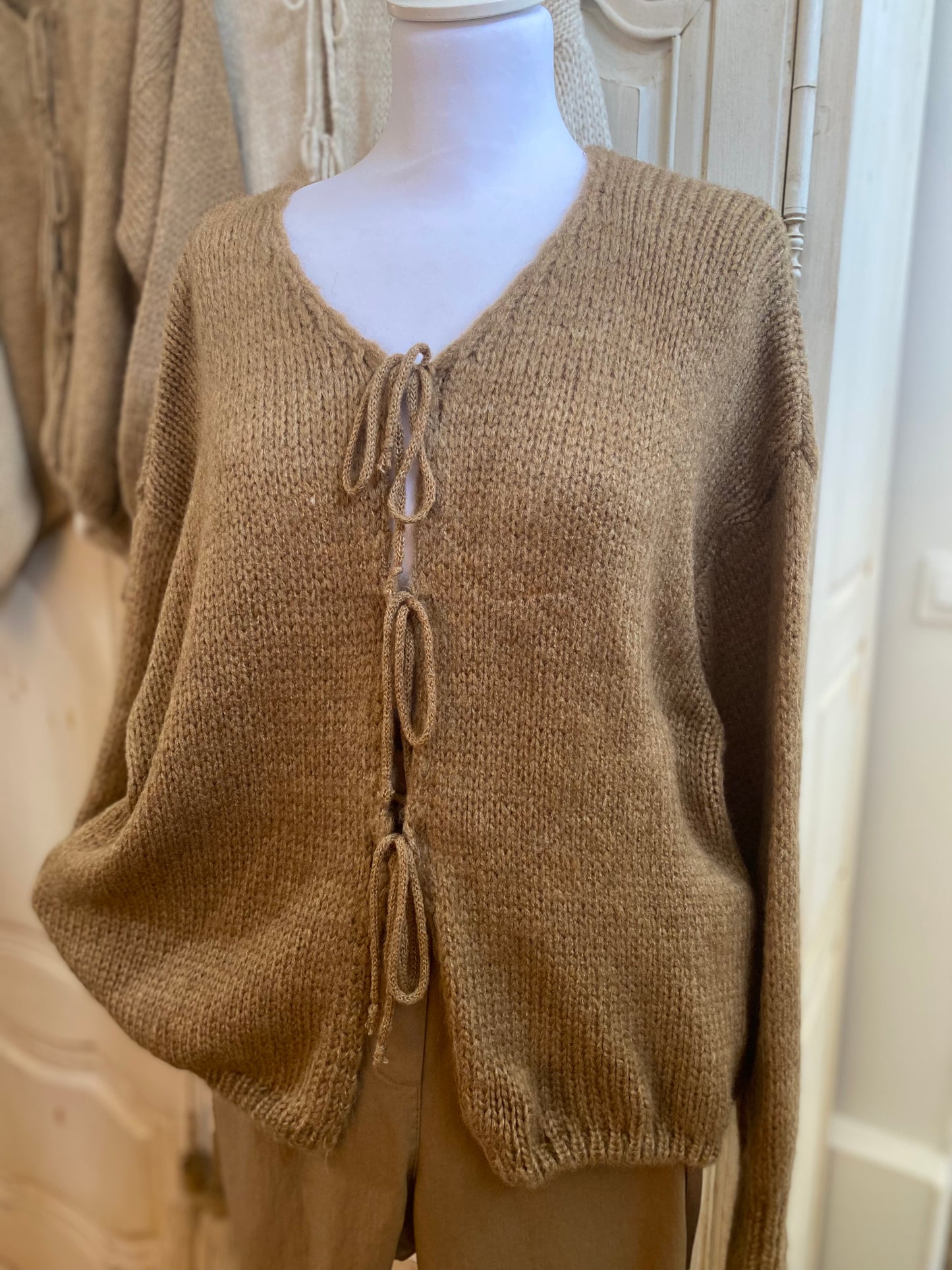 Gilet Olie Camel T.U 38 -> 46